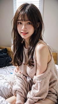 Morning Routine in Pink Sweater ピンクのセーターでの朝のルーチン 핑크 스웨터의 아침 루틴 | 4K AI Girl Lookbook 4