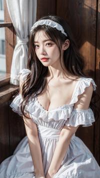 Maid Costume Photoshoot Behind the Scenes メイドコスチュームの撮影舞台裏 메이드 코스튬 촬영 비하인드 씬 | 4K AI Girl Lookbook 3