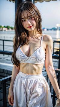 Summer Beach Vibes: Fun in the Sun 夏のビーチの雰囲気：太陽の下での楽しみ 여름 해변 분위기: 태양 아래의 즐거움 | 4K AI Girl Lookbook 11