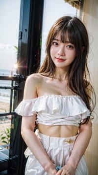 Summer Beach Vibes: Fun in the Sun 夏のビーチの雰囲気：太陽の下での楽しみ 여름 해변 분위기: 태양 아래의 즐거움 | 4K AI Girl Lookbook 14