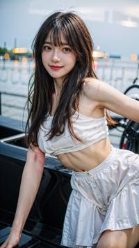 Summer Beach Vibes: Fun in the Sun 夏のビーチの雰囲気：太陽の下での楽しみ 여름 해변 분위기: 태양 아래의 즐거움 | 4K AI Girl Lookbook 8