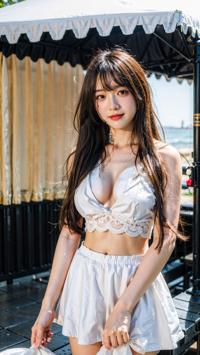 Summer Beach Vibes: Fun in the Sun 夏のビーチの雰囲気：太陽の下での楽しみ 여름 해변 분위기: 태양 아래의 즐거움 | 4K AI Girl Lookbook 9