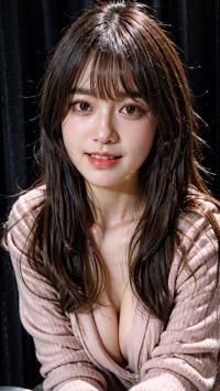 Beautiful Moments of a Smiling Model 笑顔のモデルの美しい瞬間 미소짓는 모델의 아름다운 순간 | 4K AI Girl Lookbook 13