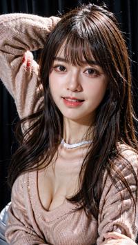Beautiful Moments of a Smiling Model 笑顔のモデルの美しい瞬間 미소짓는 모델의 아름다운 순간 | 4K AI Girl Lookbook 14