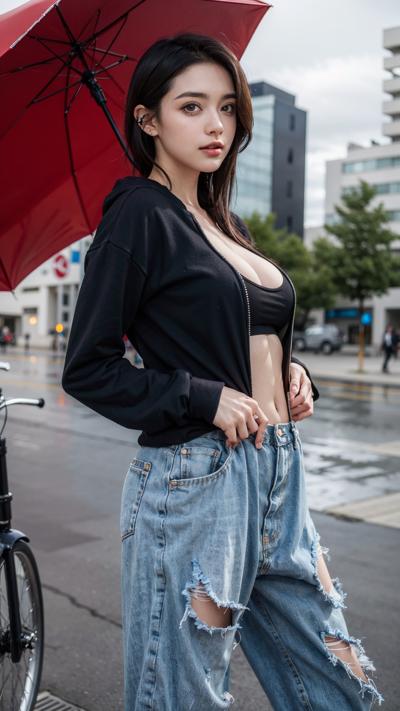 Urban Fashion Photo Shoot 街中のファッション撮影 도심 패션 촬영 | 4K AI Girl Lookbook