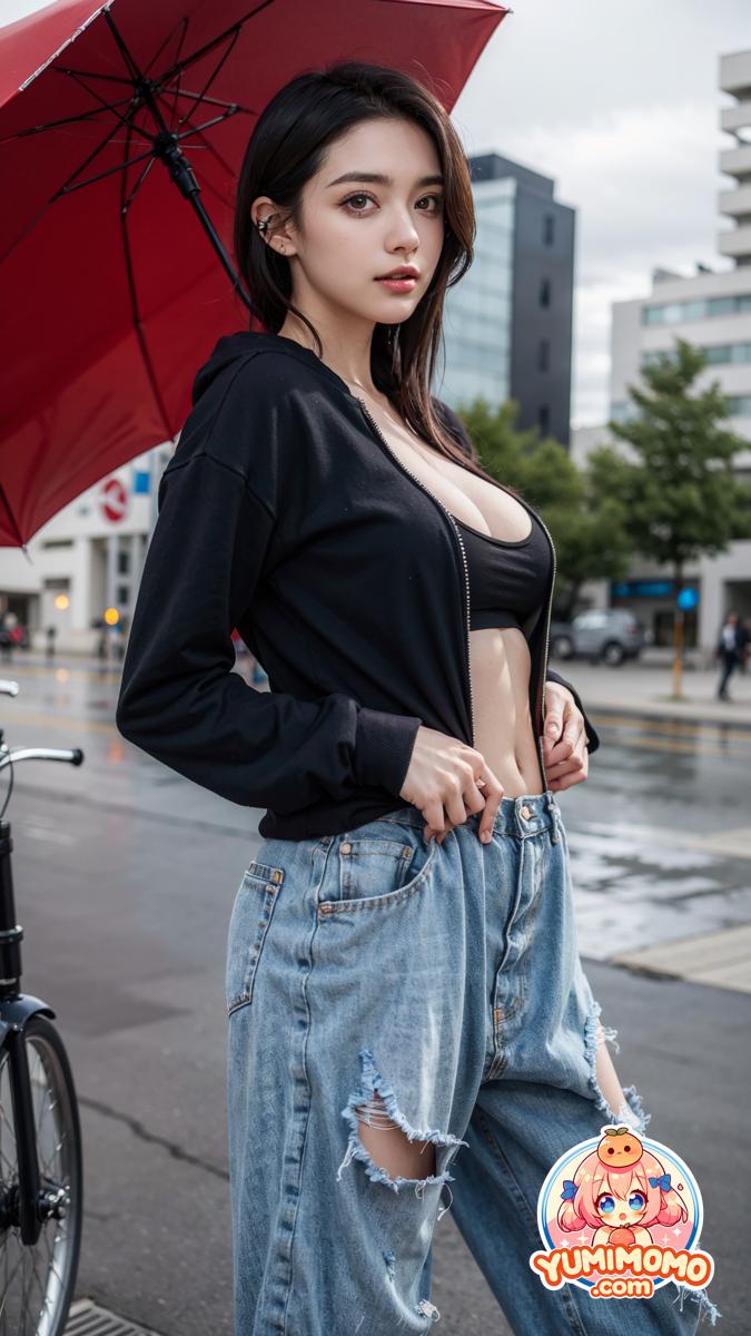 Urban Fashion Photo Shoot 街中のファッション撮影 도심 패션 촬영 | 4K AI Girl Lookbook 1