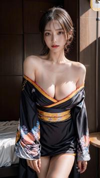 Elegant Kimono Fashion Photoshoot 優雅な着物のファッション撮影 우아한 기모노 패션 촬영 | 4K AI Girl Lookbook 13