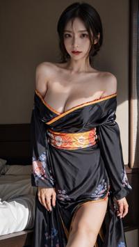 Elegant Kimono Fashion Photoshoot 優雅な着物のファッション撮影 우아한 기모노 패션 촬영 | 4K AI Girl Lookbook 2