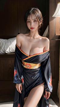 Elegant Kimono Fashion Photoshoot 優雅な着物のファッション撮影 우아한 기모노 패션 촬영 | 4K AI Girl Lookbook 3
