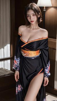 Elegant Kimono Fashion Photoshoot 優雅な着物のファッション撮影 우아한 기모노 패션 촬영 | 4K AI Girl Lookbook 6