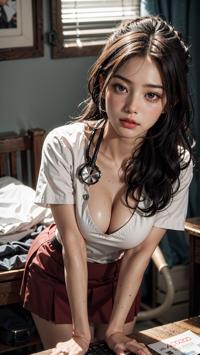 Nurse in Action: A Day in the Life ナースの行動: 一日の生活 간호사의 일상: 하루의 삶 | 4K AI Girl Lookbook 28