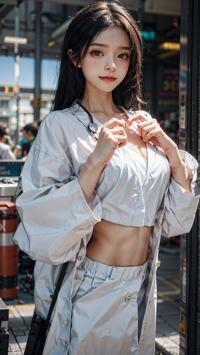Fashion Shoot Vlog: Day in the City ファッション撮影ビデオブログ: 都市の一日 패션 촬영 브이로그: 도심 속 하루 | 4K AI Girl Lookbook 20