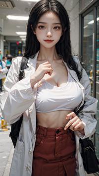 Fashion Shoot Vlog: Day in the City ファッション撮影ビデオブログ: 都市の一日 패션 촬영 브이로그: 도심 속 하루 | 4K AI Girl Lookbook 5