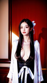 Elegant Fashion on the Red Carpet 赤いカーペットのエレガントなファッション 레드 카펫 위의 우아한 패션 | 4K AI Girl Lookbook 6