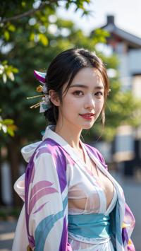Exploring Traditional Kimono Fashion 伝統的な着物のファッションを探る 전통적인 기모노 패션 탐험하기 | 4K AI Girl Lookbook 18