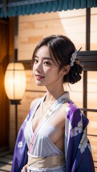 Exploring Traditional Kimono Fashion 伝統的な着物のファッションを探る 전통적인 기모노 패션 탐험하기 | 4K AI Girl Lookbook 3