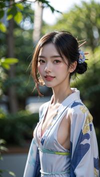 Exploring Traditional Kimono Fashion 伝統的な着物のファッションを探る 전통적인 기모노 패션 탐험하기 | 4K AI Girl Lookbook 8